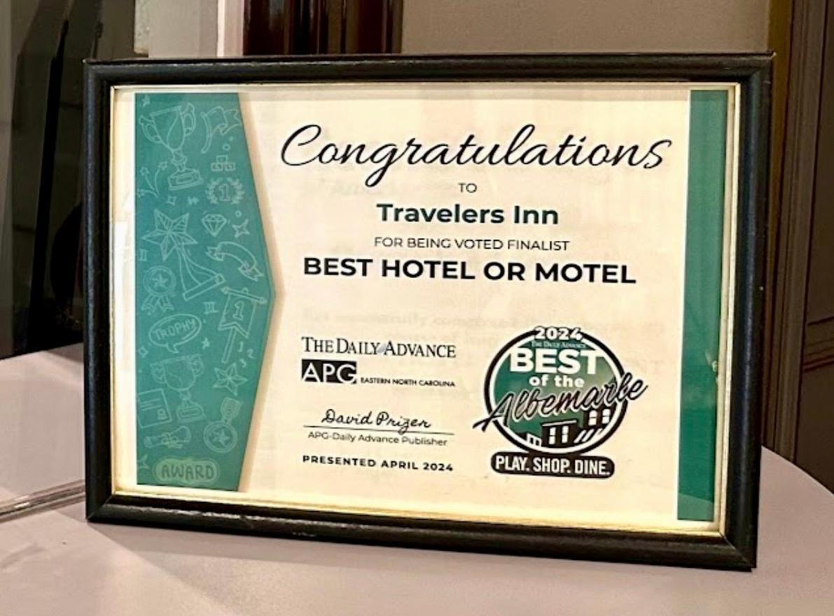 Travelers Inn Elizabeth City Eksteriør bilde