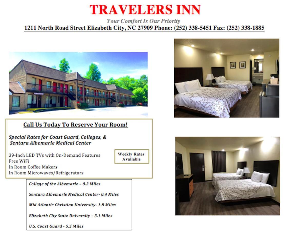 Travelers Inn Elizabeth City Eksteriør bilde